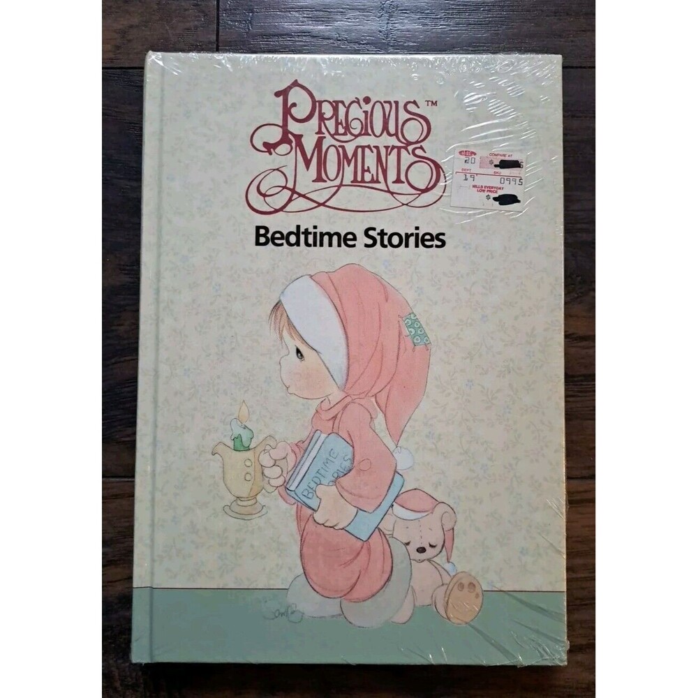 Precious Moments Bedtime Stories 1990s Hard Cover Book Kids New Hills Dept Store